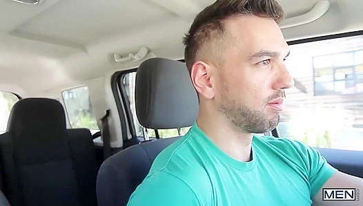 Lucky Daniels Flips for Topher ~ A Str8-to-Gay Anal Adventure