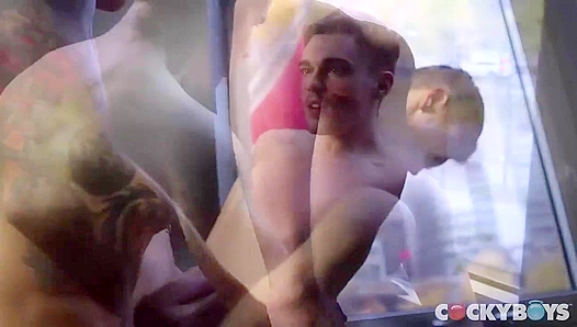 Asher Hawk & Pierre Fitch ~ Cocky Boys Go Wild in Raw Anal Adventure