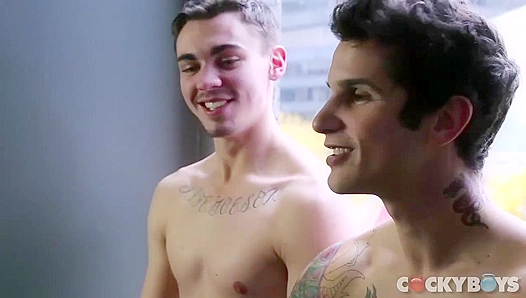 Asher Hawk & Pierre Fitch ~ Cocky Boys Go Wild in Raw Anal Adventure
