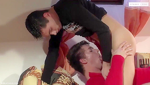 Alexander Manchini & Sebastian De Long ~ Remastered Raw Ass Fuck - Gay XXX