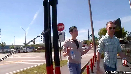 Mickey Drake & Zach Alexander ~ Hot Parking Lot Pounding - OIP