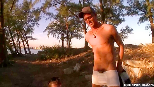 Lee Paine & Jake Woods ~ Fresh Air Fuckery Outdoors