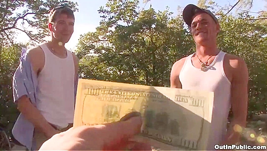 Lee Paine & Jake Woods ~ Fresh Air Fuckery Outdoors