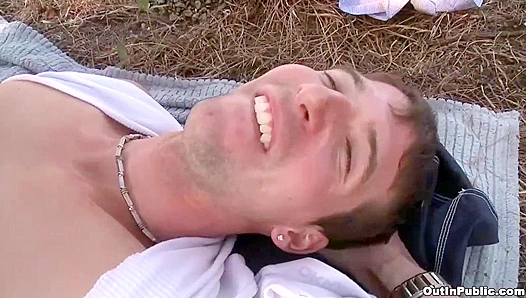 Lee Paine & Jake Woods ~ Fresh Air Fuckery Outdoors