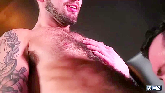 Muscle Men Dominate ~ Alex Mecum & Chris Harder Turn Him Str8 to Gay