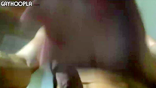 Sean Holmes Blushes Deeply While Masturbating Intensely
