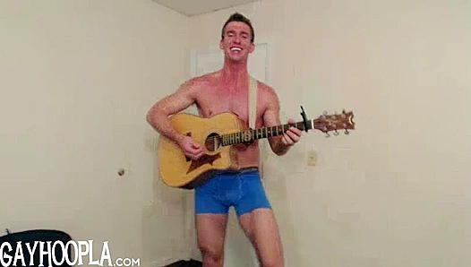 Skinny Brunette Cody Wolfe Fucks Himself Senseless - GAY XXX