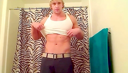 Cameron Foster Shows Off His Sexy Dick Solo