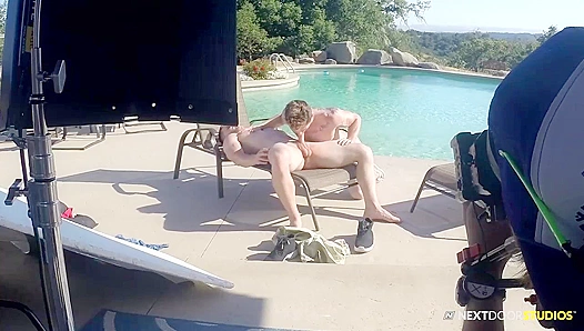 Markie More & Ivan James ~ Hot Outdoor Booty Blasting - Nextdoor Casting