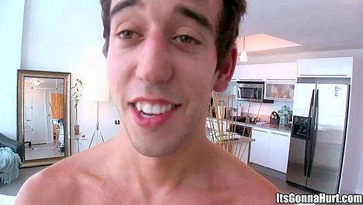 Castro Supreme Stretches Josh Slyman's Tight Butt ~ It’s Gonna Hurt!