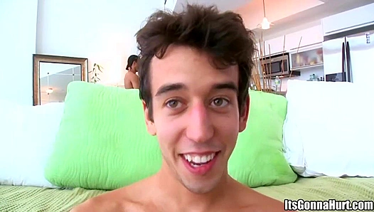 Castro Supreme Stretches Josh Slyman's Tight Butt ~ It’s Gonna Hurt!