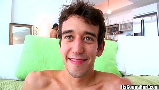 Castro Supreme Stretches Josh Slyman's Tight Butt ~ It’s Gonna Hurt!