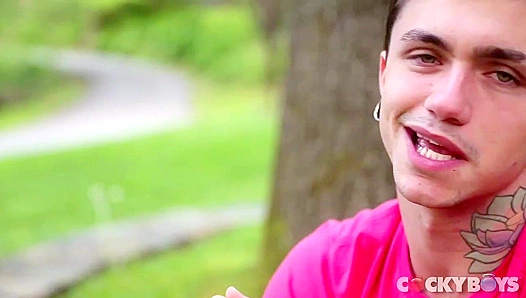 Dillon Rossi Pounds Jake Bass's Tight Ass - Cocky Boys