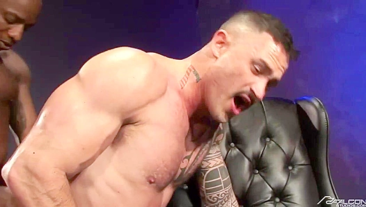 Raging Stallion ~ Black Mass Anal with Race Cooper & Seven Dixon