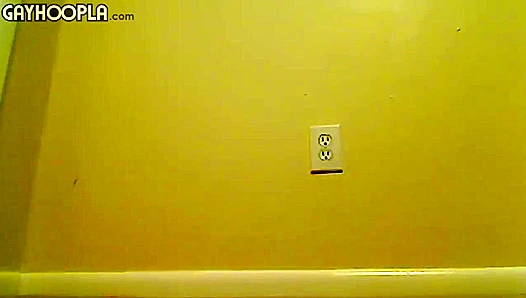 Thirsty Prestin Presley Jacks Off Intensely on the Floor - GAY XxX