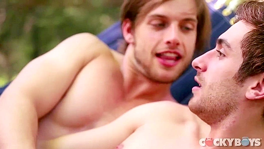 Dillon Rossi Gets Hammered by Tayte Hanson on a Hammock