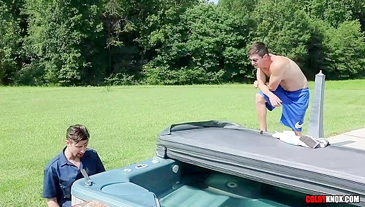 Bareback Banging ~ Perverted Passion Between Colby Chambers & Drew Dixon