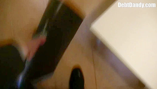 Skinny Teen Pays Off Debt with Sexy Favor - Money Maker