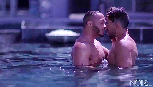 Sun-soaked Seduction ~ Dillon Diaz, Devin Trez & Zeno Rey Heat Up Noir Male