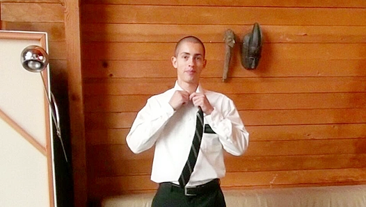 Elder Morgan's Quick Solo Masturbation - Missionary Boys