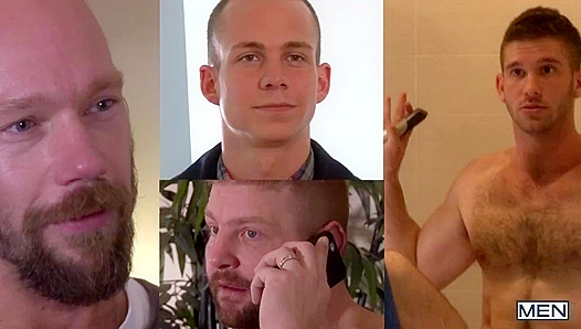 Hung Studs Garrett Cooper and Jimmy Fanz Fuck Wildly - Straight to Gay