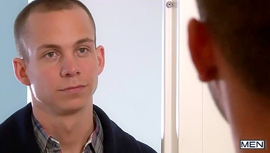 Hung Studs Garrett Cooper and Jimmy Fanz Fuck Wildly - Straight to Gay