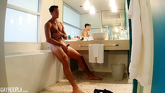 Seth Rose Jacks His Stiff Cock Relentlessly