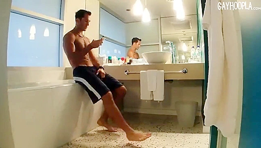 Seth Rose Jacks His Stiff Cock Relentlessly