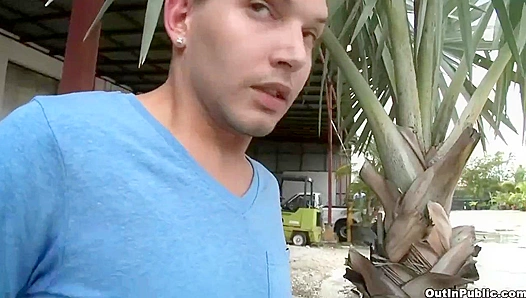 Marcus Mojo & Jakob Cruz Hammer It Out at the Construction Site