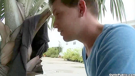 Marcus Mojo & Jakob Cruz Hammer It Out at the Construction Site