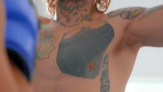 Bo Sinn Rips into Harvey Sid's Ass in the Ring - Hot Gay Wrestling Action