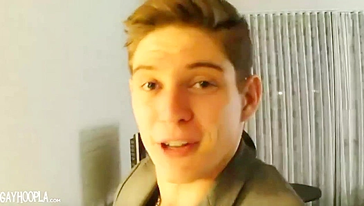 Hot Brunette Adam McBride Jacks Off Wildly - GAY XxX