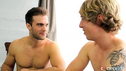 Cocky Boys ~ Gabriel Clark Ravages Surfer Boy Lukas Grande