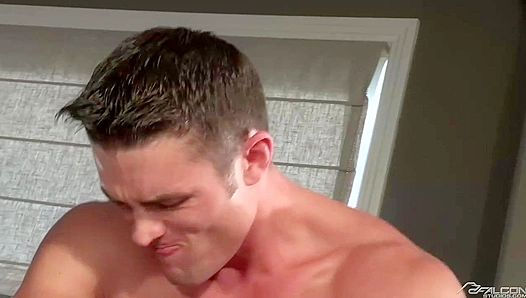 Ryan Rose and Luke Adams Heat Up the Kitchen with a Wild Bang - Falcon Studios