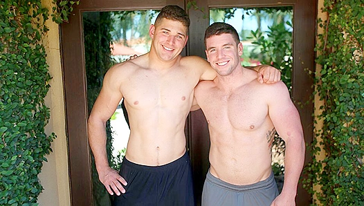 Ripped Muscles Collide ~ Max Summerfield & Jeff Niels Fuck Hard - GAY XxX