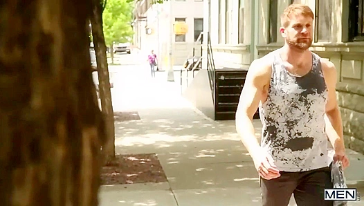 Diego Sans Drills Colby Keller's Tight Hole Inside Out