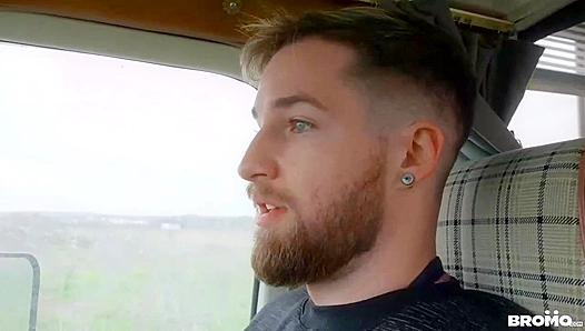 Brutal Bo Sinn Fucks James Fox by His Camping Van - Bromo US