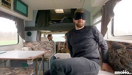 Brutal Bo Sinn Fucks James Fox by His Camping Van - Bromo US