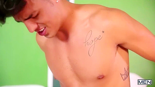 Tobias Drills Leo Fuentes' Tight Latino Booty