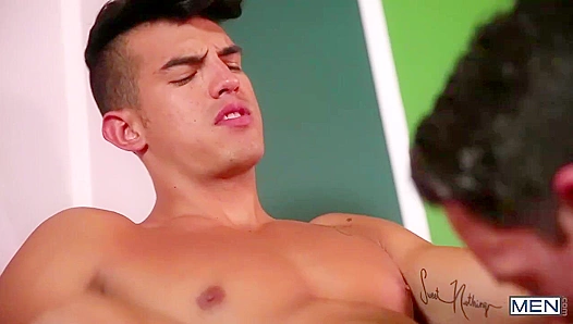 Tobias Drills Leo Fuentes' Tight Latino Booty