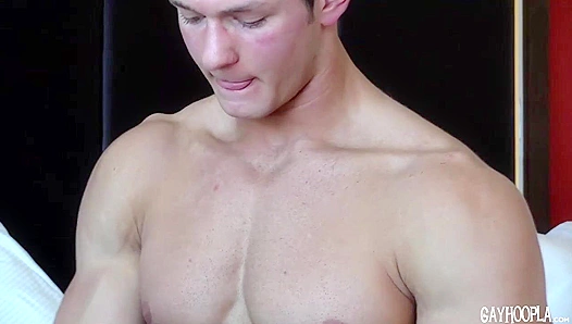 Buff Daniel Carter Strokes Dicks and Fucks Pillows Hardcore