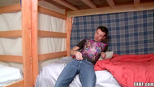 Hot Jonathan Deverall Masturbates Solo - ExBF