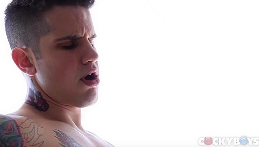 Dark-Haired Studs Pierre Fitch & Angel Cruz Fuck Wildly - Cocky Boys