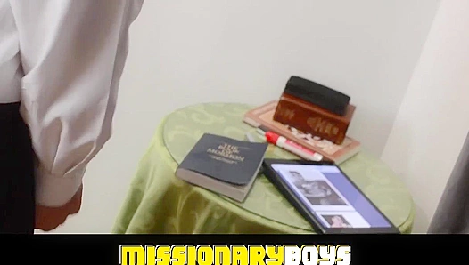 Missionary Strokes ~ Brother Newman & Elder Buckley's Forbidden Dick Play