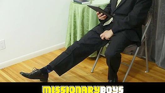 Missionary Strokes ~ Brother Newman & Elder Buckley's Forbidden Dick Play