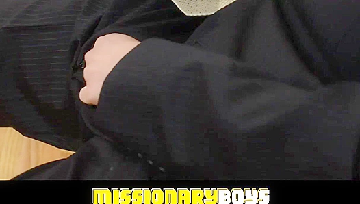 Missionary Strokes ~ Brother Newman & Elder Buckley's Forbidden Dick Play