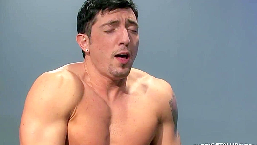 Raging Stallion ~ Jimmy Durano Grips Adam Herst's Meaty Cock
