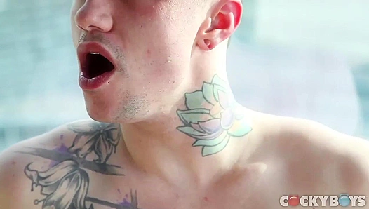 Cocky Boys ~ Jake Bass & Lukas Grande Pound Each Other Relentlessly