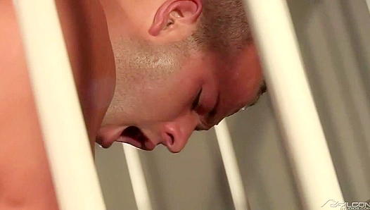 Spiraling Passion ~ BrandonJones & LukeAdams Heat Up the Staircase