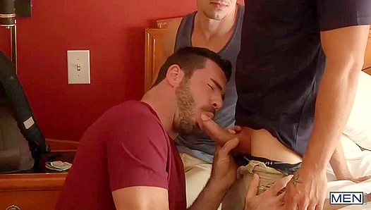 Darin Silvers, Billy Santoro, Jack Hunter ~ Drilling Holes in a Savage Threesome
